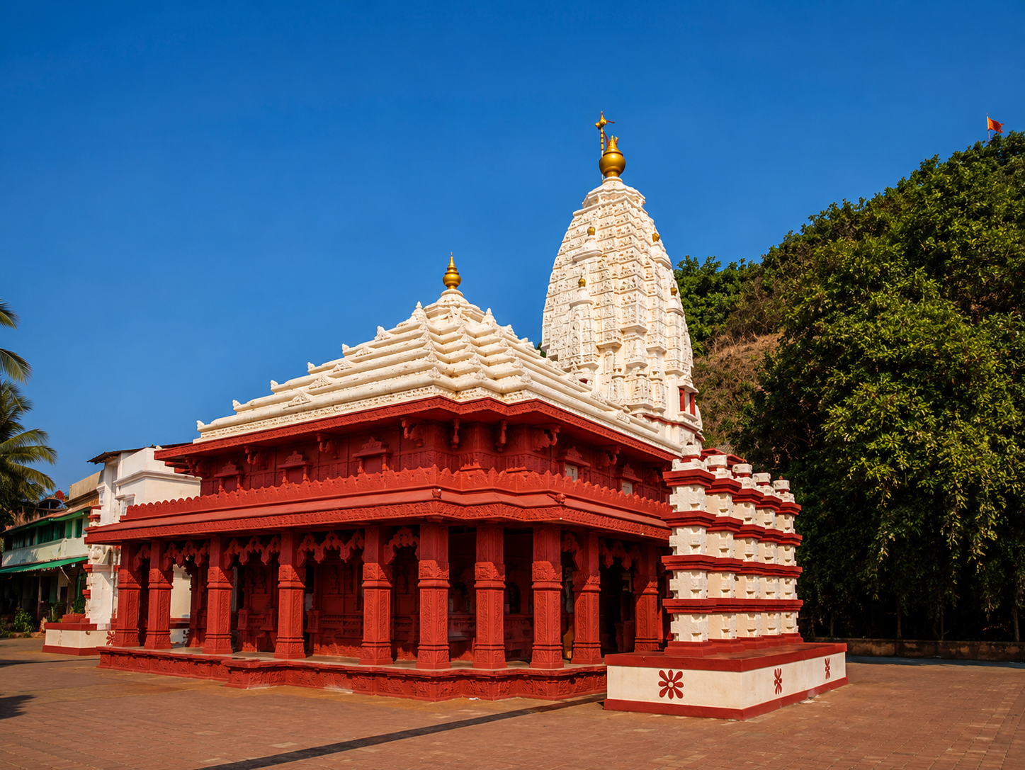 Ganpatipule, a coastal town on the Konkan coast known for its Swayambhu Ganpati temple and beach